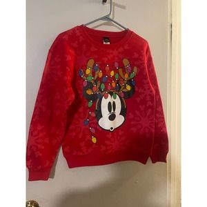 Mickey light bulb sweatshirt